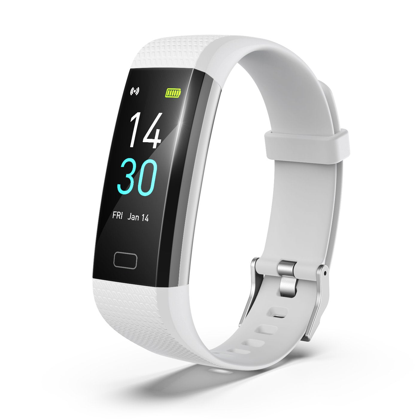 Hi5 S5 Fitness Bracciale Fitness Tracker Touchscreen IP68 impermeabile Activity Tracker Frequenza cardiaca Movimento e notifica Promemoria
