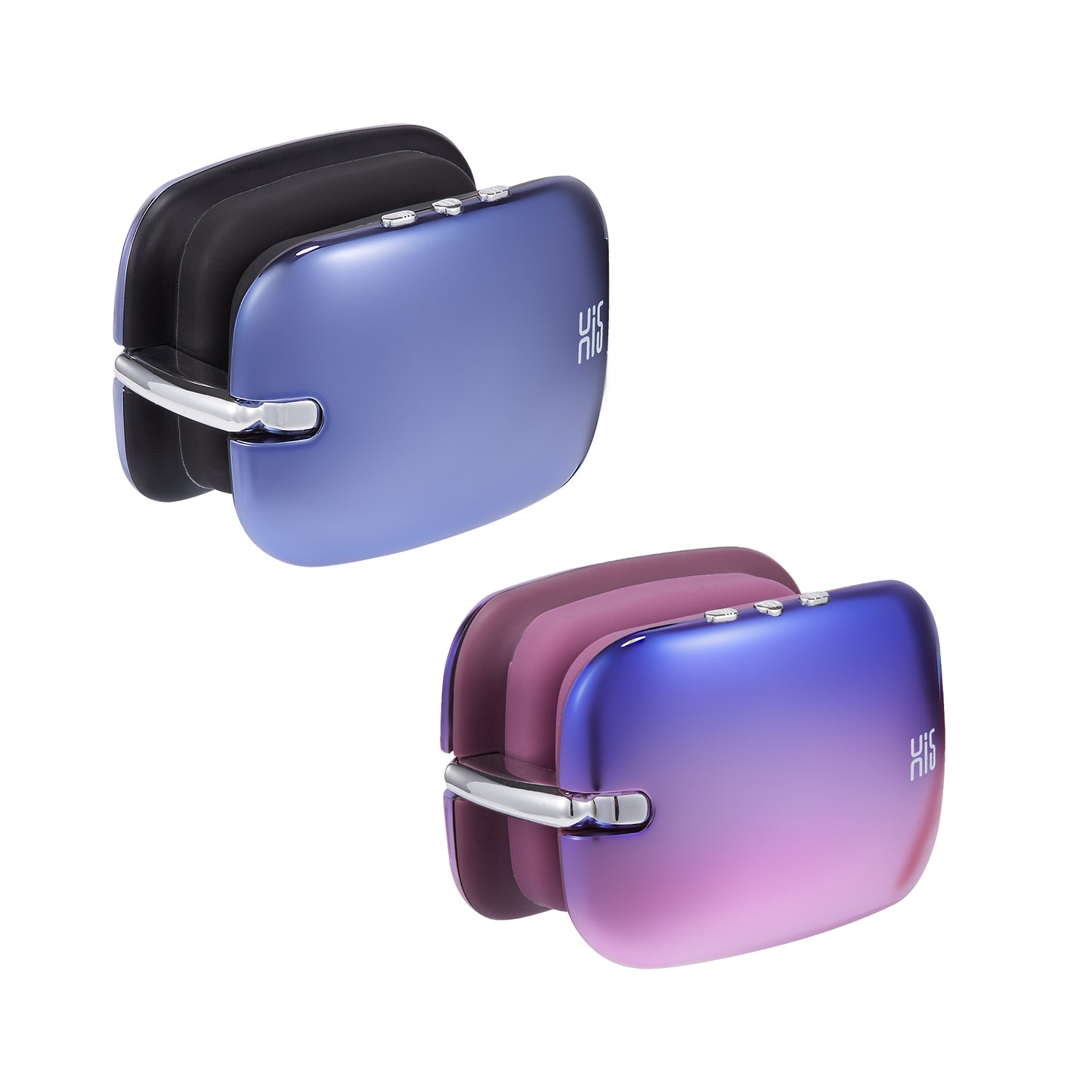 Hi5 E10 Mini masajeador de ojos gafas de masaje de compresión de calor para ojos secos, migraña, ojeras