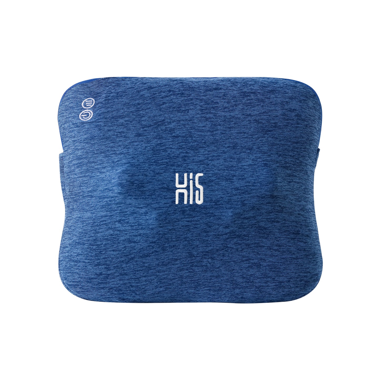 Hi5 Bravo Shiatsu Coussin de massage avec fonction chauffante, 4 têtes de massage, arrêt automatique, housse lavable pour les épaules, le cou, le dos et les jambes